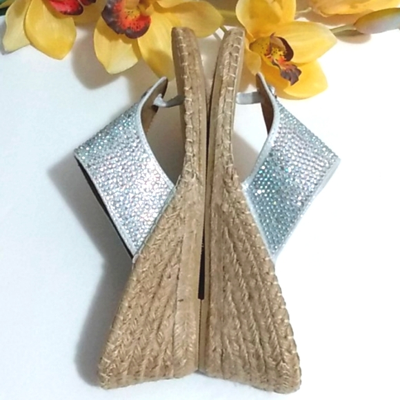 WHITE MOUNTAIN Beachball Wedge Sandals SIZE 8 NWOT - Picture 4 of 12